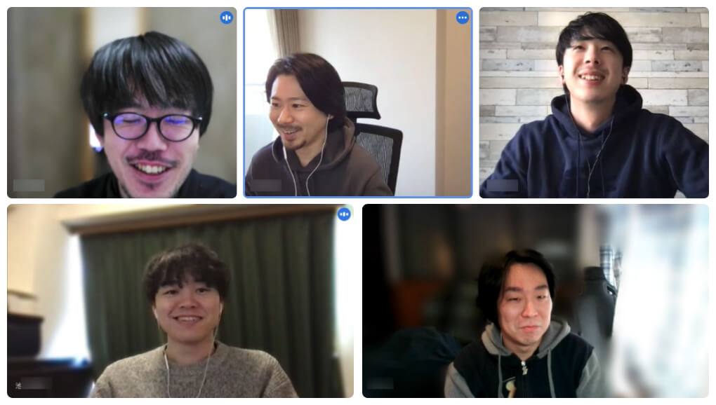 ラジコード社内会議の様子