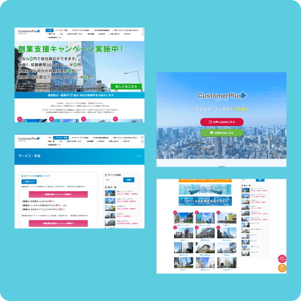 開発実績：カスタマープラス